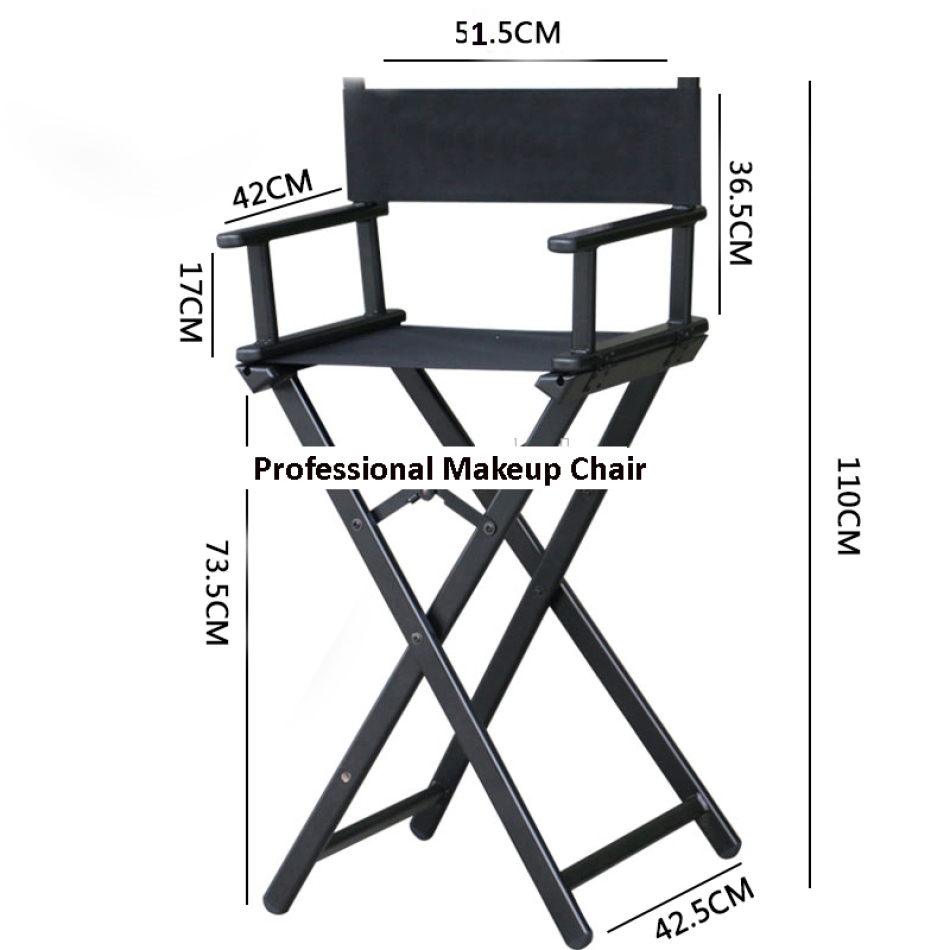 Αναδιπλούμενη Επαγγελματική Καρέκλα Σκηνοθέτη Μακιγιάζ 002853-20834