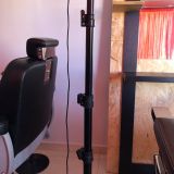 Ring Lamp Ring Light 18'' λευκό - 45W LED με ρυθμιζόμενο μαύρο τρίποδο + καθρέπτη 201018-23110