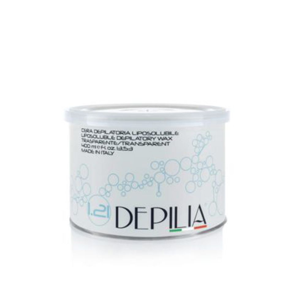 DEPILIA DEPILATORY WAX TRANSPARENT GEL WAX 400ML  – Κερί αποτρίχωσης