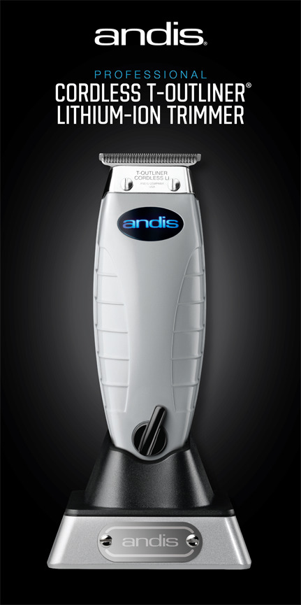 Andis Cordless T-Outliner ORL Κουρευτική Μηχανή 74000 - Lithium-Ion Trimmer -22862