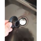 Λουτήρας  Φορητός  Μαύρος Πλαστικός κωδ.:000152