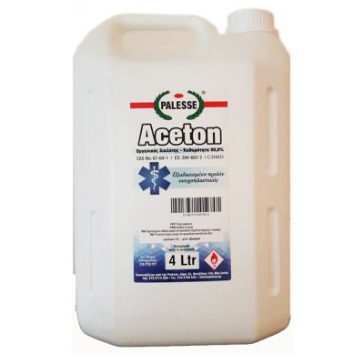 Aceton Palesse 4Ltr 801011