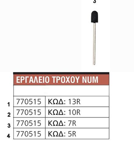 Στέλεχος -Βάση για τροχό  137515+3 – 7R