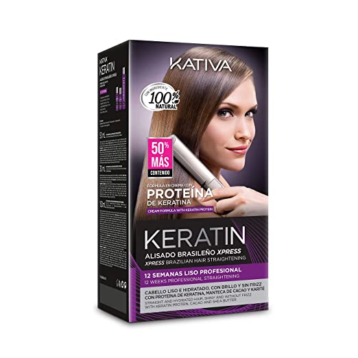 Kativa Xpress Brazilian Straitening Kit - (γρήγορη θεραπεία κερατίνης) 003783-0
