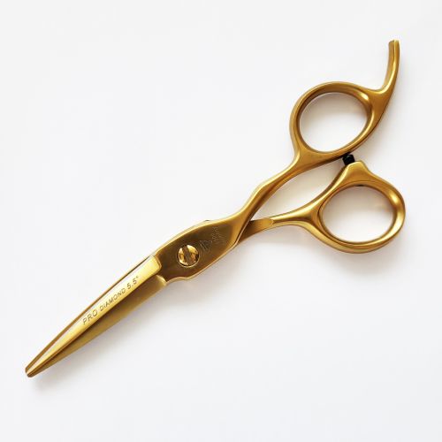 Επαγγελματικό Ψαλίδι Κουρέματος Gold PRO DIAMOND Gold 6506 – 5.5” κωδ.:006506
